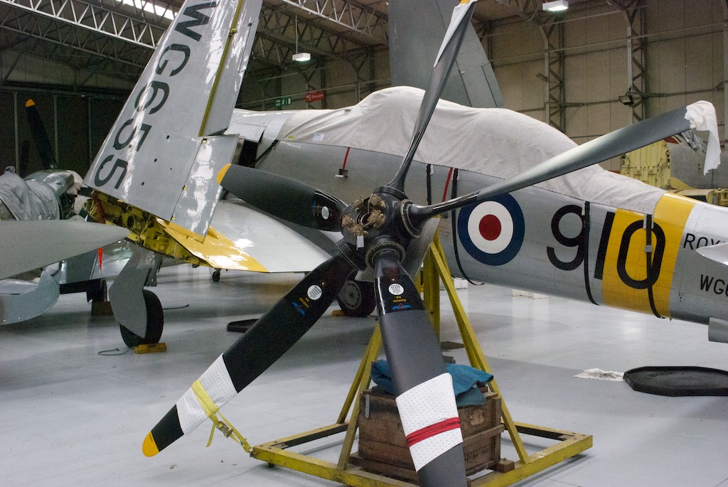 Hawker Sea Fury Propeller Engined Aircraft